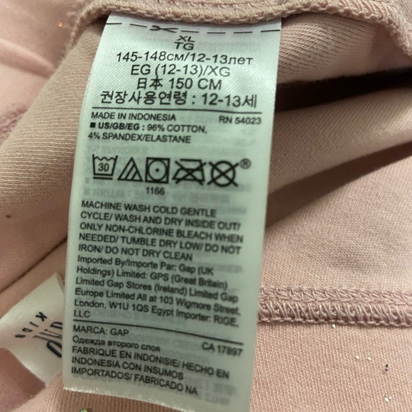GapKids Pink Sparkly Leggings - Picture 9 of 9